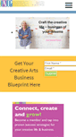 Mobile Screenshot of creativeartsprofessional.com